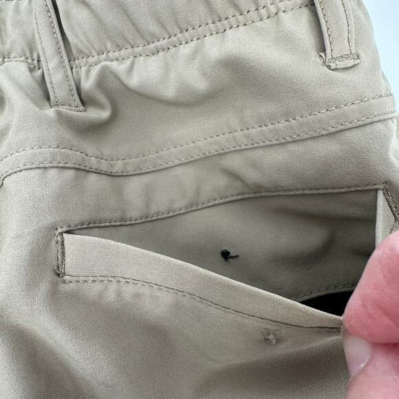 Hurley For Buckle Breathable Stretch Short 10' Inseam Khaki Stretch Mens 28 - Picture 8 of 11